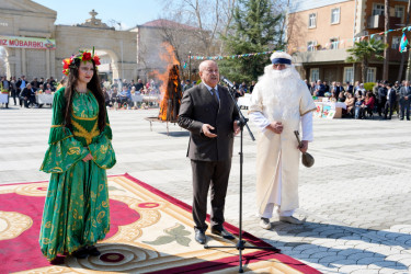 Ağcabədidə baharın gəlişi möhtəşəm şənliklə qeyd edildi.