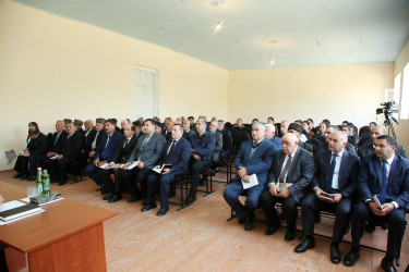 Ağcabədi Rayon İcra Hakimiyyətinin başçısı Rafil Hüseynovun Muğanlı kəndində səyyar qəbul-görüşü keçirilmişdir.