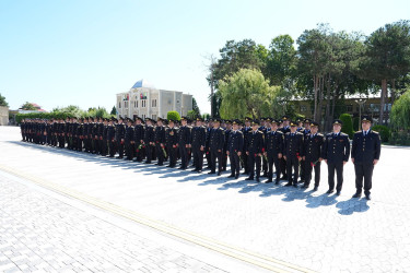 Ağcabədidə Polis işçilərinin peşə bayramı münasibəti ilə tədbir keçirilmişdir.