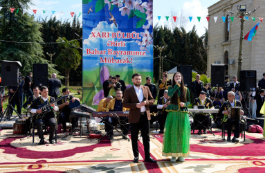 Ağcabədidə baharın gəlişi möhtəşəm şənliklə qeyd edildi.