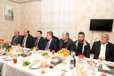 Ramazan ayında Ağcabədidə şəhid ailələri ziyarət olunub və iftar süfrələri təşkil edilib.