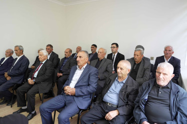 Ağcabədidə Rayon Ağsaqqallar Şurasının hesabat yığıncağı keçirilib.