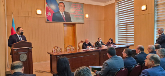 Ağcabədi Rayon İcra Hakimiyyətində Şuranın geniş iclası keçirilib