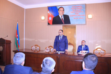 Ağcabədi Rayon İcra Hakimiyyətində 2025-ci il üçün nəzərdə tutulan işlər və qarşıda duran vəzifələrlə bağlı tədbir keçirilib.