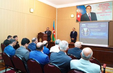 Ağcabədidə Milli Qurtuluş Gününə həsr olunmuş elmi-praktik konfrans keçirilib