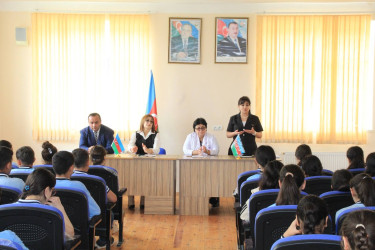 “Uşaq və yeniyetmələrin hüquq və vəzifələri” mövzusunda maarifləndirmə tədbirləri davam edir.