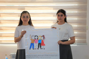 Hindarx qəsəbəsində məktəblilərlə maarifləndirici görüş keçirilmişdir.