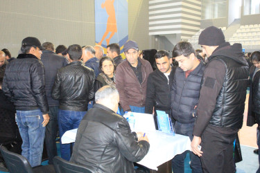 Ağcabədidə əmək yarmarkası keçirildi