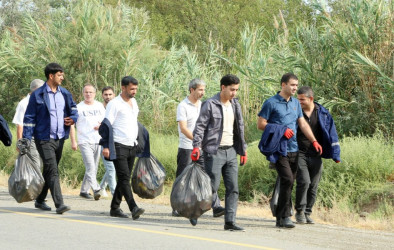 Ağcabədidə  “Təmiz ölkəm” adlı növbəti ekoloji aksiya keçirilib.