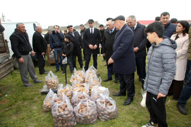 Ağcabədidə Novruz bayramı münasibətilə kənd təsərrüfatı məhsullarının satış yarmarkası təşkil olunub
