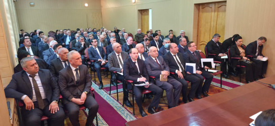 Ağcabədi Rayon İcra Hakimiyyətində Şuranın geniş iclası keçirilib