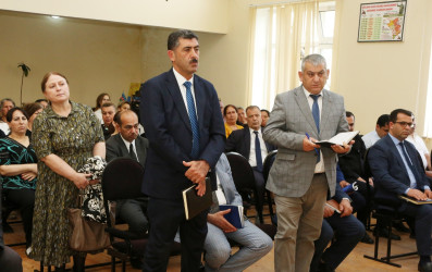 Xocavənd kəndində Ağcabədi Rayon İcra Hakimiyyətinin başçısı Rafil Hüseynovun səyyar qəbul-görüşü keçirilmişdir.