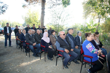 Ağcabədi Rayon İcra Hakimiyyətinin başçısı Rafil Hüseynovun Şahsevən kəndində səyyar qəbul-görüşü keçirilmişdir