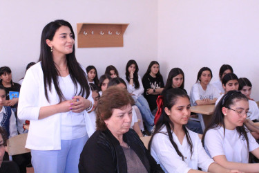 Hindarx qəsəbəsində məktəblilərlə maarifləndirici görüş keçirilmişdir.