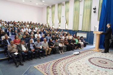 Ağcabədidə 28 May – Müstəqillik Gününə həsr olunmuş elmi-praktik konfrans keçirilib