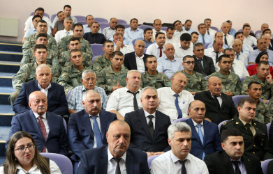 Ağcabədidə Dövlət Suverenliyi Günü münasibətilə ümumrayon konfransı keçirilib