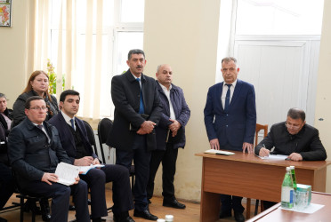 Ağcabədi Rayon İcra Hakimiyyətinin başçısı Rafil Hüseynovun Xocavənd kəndində səyyar qəbul-görüşü keçirilmişdir.