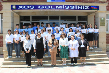 “Uşaq və yeniyetmələrin hüquq və vəzifələri” mövzusunda 7 məktəbdə maarifləndirmə tədbirləri davam etdirilib.