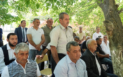 Ağcabədi Rayon İcra Hakimiyyətinin başçısı Rafil Hüseynovun Ağcabədi şəhərində səyyar qəbul-görüşü keçirilmişdir.