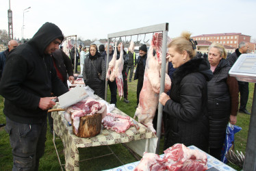 Ağcabədidə Novruz bayramı münasibətilə kənd təsərrüfatı məhsullarının satış yarmarkası təşkil olunub