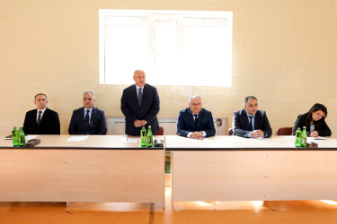 Ağcabədi Rayon İcra Hakimiyyətinin başçısı Rafil Hüseynovun Mehrablı kəndində səyyar qəbul-görüşü keçirilmişdir.