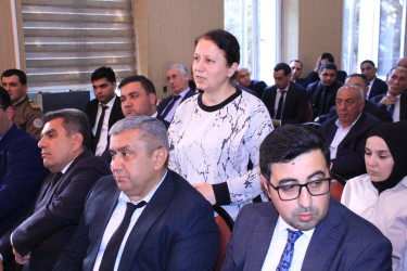 Ağcabədi Rayon İcra Hakimiyyətində 2025-ci il üçün nəzərdə tutulan işlər və qarşıda duran vəzifələrlə bağlı tədbir keçirilib.