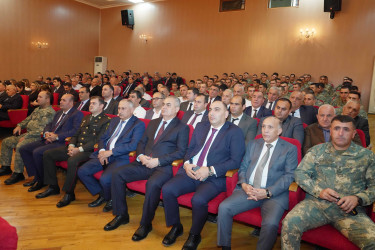 Ağcabədidə Prezident İlham Əliyevin YAP-ın VIII Qurultayındakı çıxışından irəli gələn vəzifələr müzakirə olunub