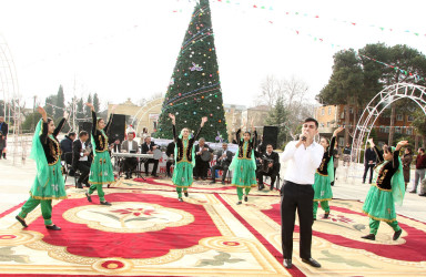 Ağcabədidə bayram şənliyi keçirilib