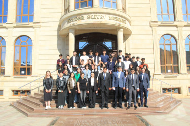 “Konstitusiya və Suverenlik İli” çərçivəsində “Ümummilli Lider Heydər Əliyev müstəqil Azərbaycan  Konstitusiyasının müəllifidir” mövzusunda tədbir keçirilmişdir.