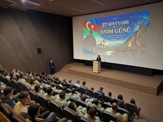 27 Sentyabr – Anım Günü münasibətilə Ağcabədidə tədbir keçirilib