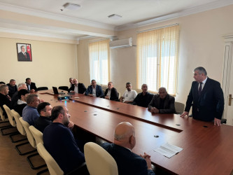 Ağcabədidə baramaçılığın inkişafı, kooperasiya əlaqələrinin gücləndirilməsi və investisiyaların cəlb edilməsi məsələləri müzakirə olunub