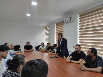 Ağcabədidə cəzaçəkmə müəssisələrindən azad edilmiş şəxslərin məşğulluğunun dəstəklənməsi ilə bağlı tədbir keçirilib