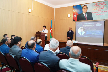 Ağcabədidə Milli Qurtuluş Gününə həsr olunmuş elmi-praktik konfrans keçirilib