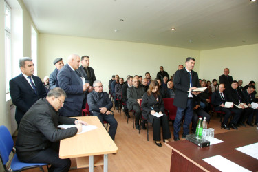 Ağcabədi Rayon İcra Hakimiyyətinin başçısı Rafil Hüseynovun Gələbədin kəndində səyyar qəbul-görüşü keçirilmişdir.