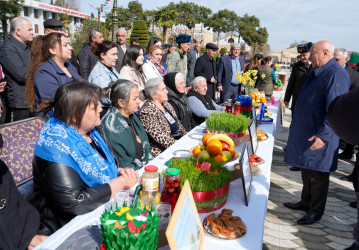 Ağcabədidə baharın gəlişi möhtəşəm şənliklə qeyd edildi.