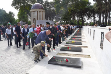 Ağcabədidə 27 Sentyabr – Anım Günü ilə bağlı tədbirlər keçirilmişdir