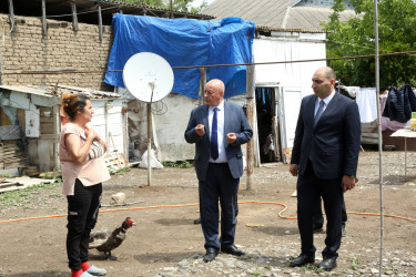 Ağcabədidə Qurban bayramı münasibətilə 600 ailə ziyarət olunub