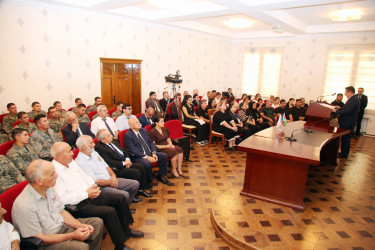 Ağcabədidə 27 Sentyabr – Anım Gününə həsr olunmuş konfrans keçirilib