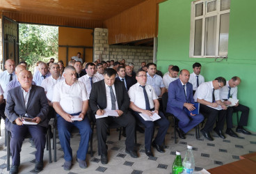 Ağcabədi Rayon İcra Hakimiyyətinin başçısı Sarvanlar kəndində səyyar qəbul keçirib