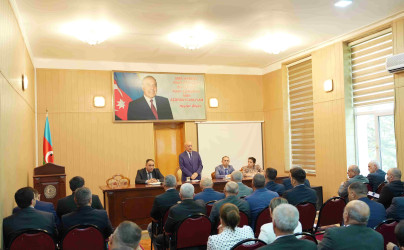 Ağcabədidə kənd təsərrüfatı sahəsində qarşıda duran vəzifələr müzakirə olunub
