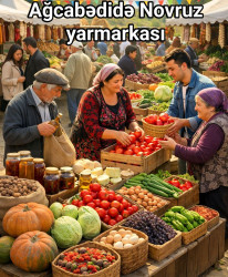 Ağcabədi şəhər Mərkəzi Stadionunda Novruz bayramı ilə əlaqədar kənd təsərrüfatı məhsullarının satışı yarmarkası təşkil ediləcəkdir.