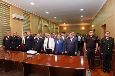 Ağcabədidə Milli Qurtuluş Gününə həsr olunmuş elmi-praktik konfrans keçirilib