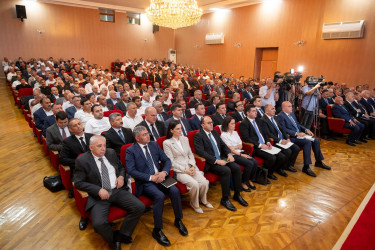 Ağcabədidə aqrar sahədə yeni Dövlət Proqramının müzakirəsi ilə bağlı regional müşavirə keçirilib