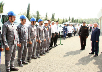 Ağcabədi rayonunda nümunəvi mülki müdafiə məşqi keçirilib