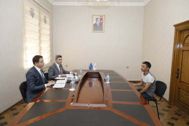 Dövlət Məşğulluq Agentliyinin İdarə Heyətinin sədri Sadiq Əliyev Ağcabədi rayonunda vətəndaş qəbulunu  keçirib.