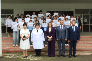 “Uşaq və yeniyetmələrin hüquq və vəzifələri”  mövzusunda maarifləndirmə tədbirləri məktəblərdə davam etdirilir.