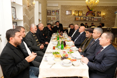 Ramazan ayında Ağcabədidə şəhid ailələri ziyarət olunub və iftar süfrələri təşkil edilib.