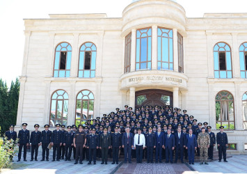 Ağcabədidə Polis işçilərinin peşə bayramı münasibəti ilə tədbir keçirilmişdir.