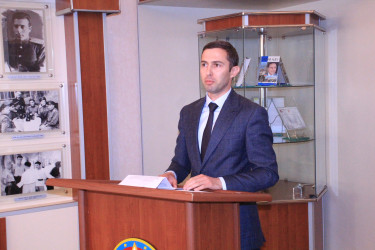 “Konstitusiya və Suverenlik İli” çərçivəsində “Ümummilli Lider Heydər Əliyev müstəqil Azərbaycan  Konstitusiyasının müəllifidir” mövzusunda tədbir keçirilmişdir.