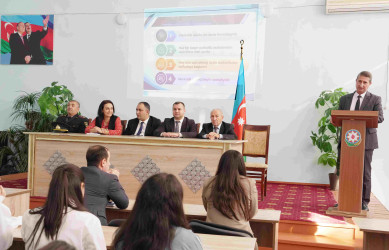 Ağcabədidə narkomanlığa qarşı mübarizə mövzusunda maarifləndirmə tədbiri keçirilib